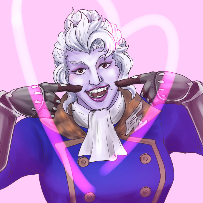 artwork by @redgravekyo